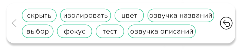 Панель инструментов